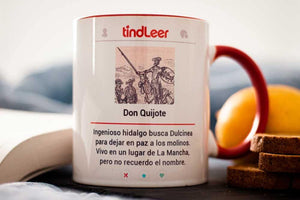 Taza Don Quijote - Colección Clásica - TindLeer
