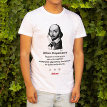 Cargar imagen en el visor de la galería, Camiseta William Shakespeare - hombre