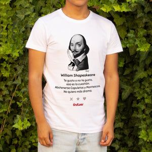 Camiseta William Shakespeare - hombre