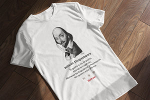 Camiseta William Shakespeare - hombre