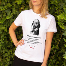 Cargar imagen en el visor de la galería, Camiseta William Shakespeare - mujer