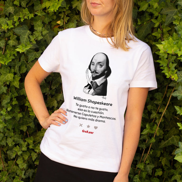 Camiseta William Shakespeare - mujer