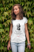 Cargar imagen en el visor de la galería, Camiseta William Shakespeare - mujer