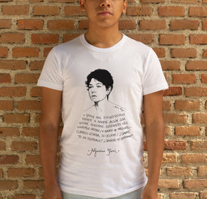 Camiseta Alfonsina Storni 'Quizá nos encontremos...' - hombre