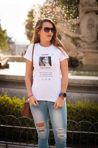 Camiseta Virginia Woolf - Colección Clásica - mujer - TindLeer