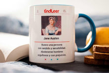 Cargar imagen en el visor de la galería, Taza Jane Austen - Colección Clásica - TindLeer