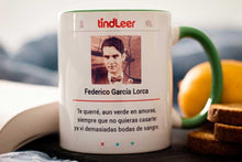 Cargar imagen en el visor de la galería, Taza Federico García Lorca - Colección Clásica - TindLeer