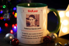 Cargar imagen en el visor de la galería, Taza Federico García Lorca - Colección Clásica - TindLeer