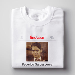 camiseta Federico garcía lorca tindleer bodas de sangre humor literario regalos para lectores