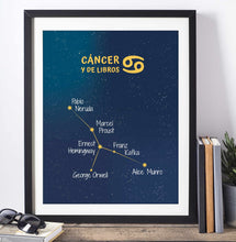 Cargar imagen en el visor de la galería, Lámina &#39;Cáncer y de libros&#39;