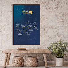 Cargar imagen en el visor de la galería, Lámina &#39;Virgo y de libros&#39;