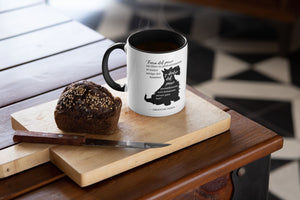 Taza 'Perros y libros' - TindLeer