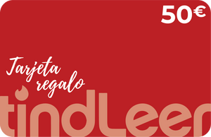 Tarjeta de regalo TindLeer de 50 euros