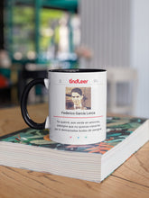 Cargar imagen en el visor de la galería, Taza Federico García Lorca - Colección Clásica