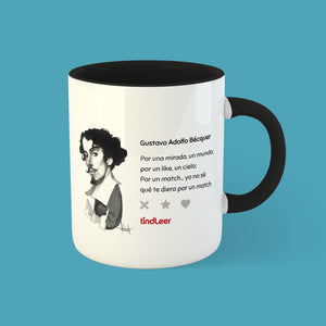 Taza Gustavo Adolfo Bécquer