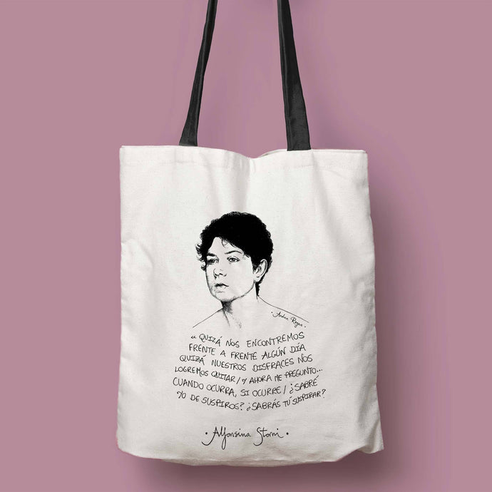 Tote bag Alfonsina Storni 'Quizá nos encontremos...'