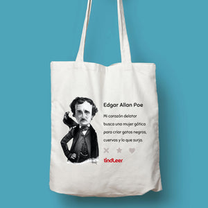Tote bag Edgar Allan Poe