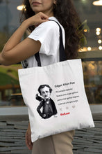 Cargar imagen en el visor de la galería, Tote bag Edgar Allan Poe