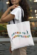 Cargar imagen en el visor de la galería, Tote bag &#39;Cambia Tu Perspectiva&#39; II