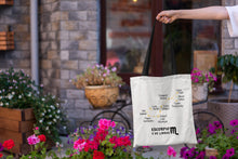 Cargar imagen en el visor de la galería, Tote bag &#39;Escorpio y de libros&#39;
