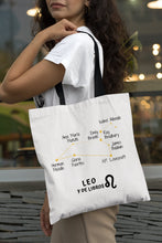 Cargar imagen en el visor de la galería, Tote bag &#39;Leo y de libros&#39;
