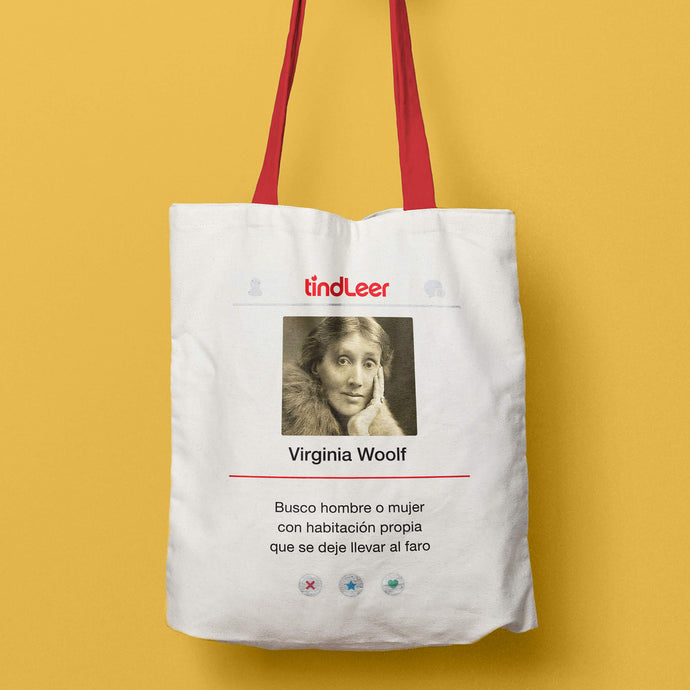 Tote bag Virginia Woolf - Colección Clásica