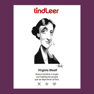 Ilustración de Virginia Woolf por Fernando Vicente.